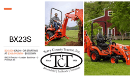 BX23S Tractor Package